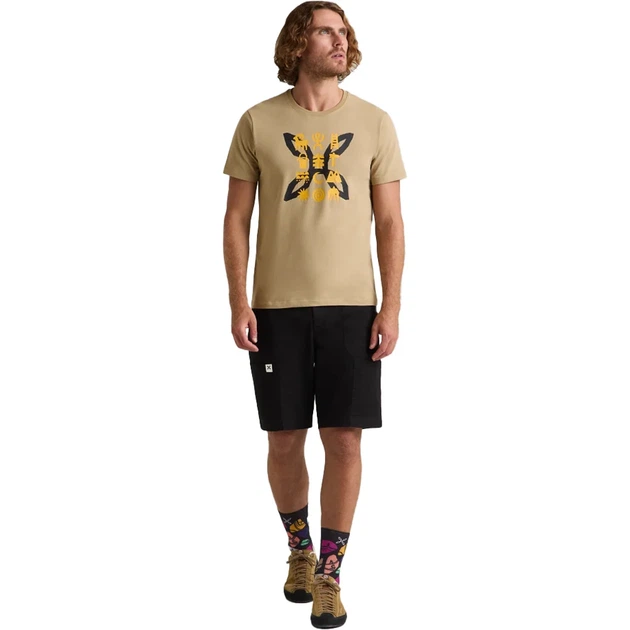 Футболка Montura Rock Painting T-Shirt XL Desert Beige - зображення 7