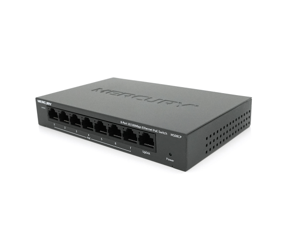 Коммутатор POE Mercury MS08CP с 7 портами - изображение 2