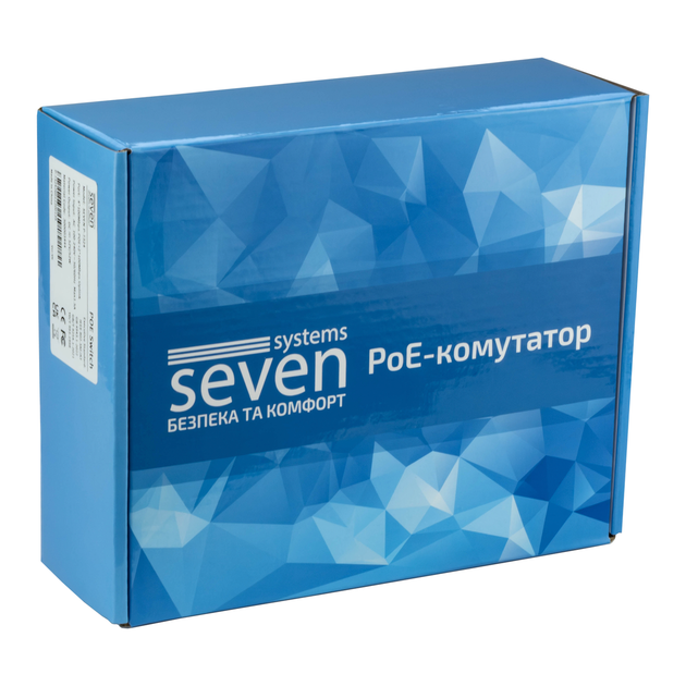 Коммутатор PoE (switch) 4 порта SEVEN P-7324 - изображение 7