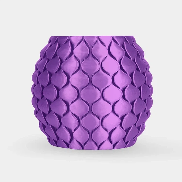 Филамент SUNLU PLA + Silk Purple 1.75 мм 1 кг, шелковый фиолетовый пластик для 3D-принтера - изображение 2