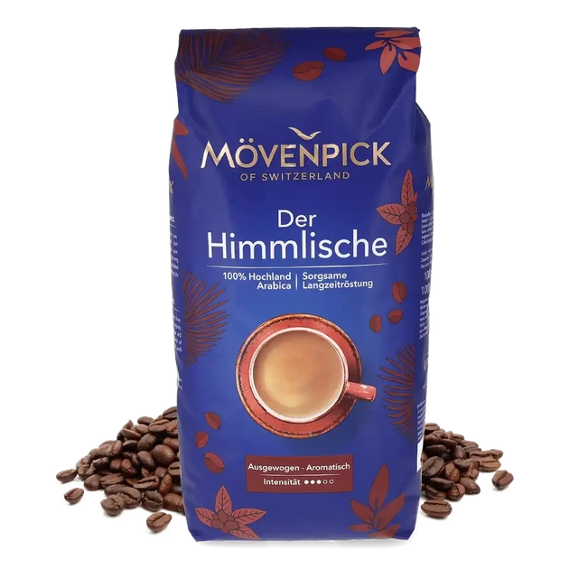 Кофе зерновой Movenpick Der Himmlische 1 кг 100% арабика средней обжарки в зернах - изображение 4