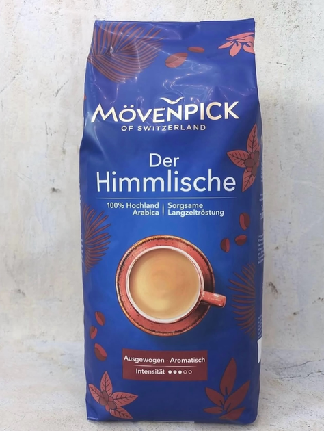 Кофе зерновой Movenpick Der Himmlische 1 кг 100% арабика средней обжарки в зернах - изображение 6