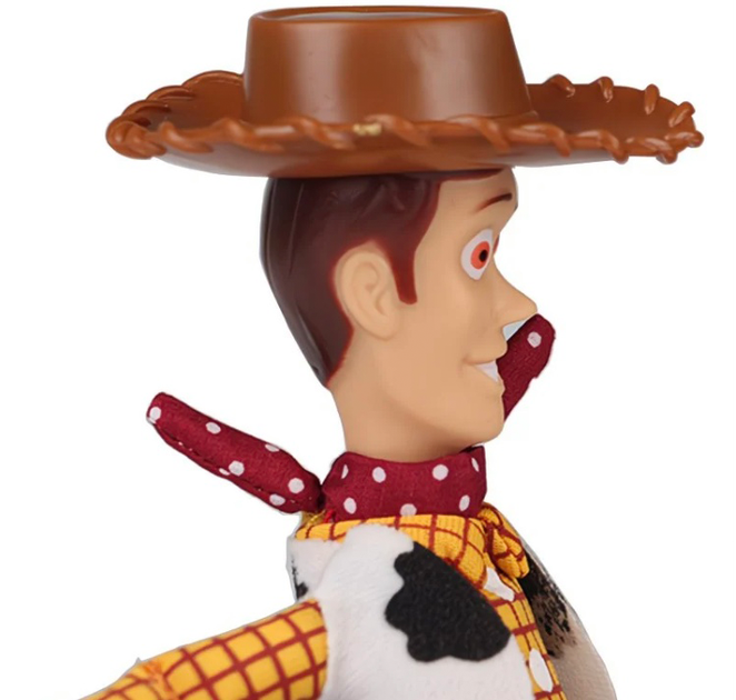Мягкая игрушка Вуди 35 см плюшевая, Woody, История игрушек - Фото 2 Мягкая игрушка Вуди 35 см плюшевая, Woody, История игрушек - изображение 2