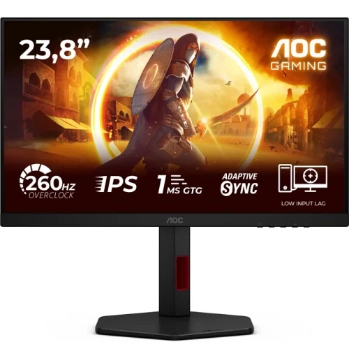 Монитор 23.8" AOC 24G4ZR, Black/Red - Фото 1 Монитор 23.8" AOC 24G4ZR, Black/Red - изображение 1