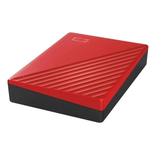 Внешний жесткий диск 4Tb Western Digital My Passport, Red (WDBPKJ0040BRD-WESN) - изображение 3
