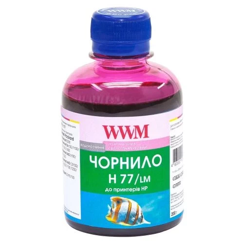 Чернила WWM HP 177/85, Light Magenta, 200 мл, водорастворимые (H77/LM) - Фото 1 Чернила WWM HP 177/85, Light Magenta, 200 мл, водорастворимые (H77/LM) - изображение 1