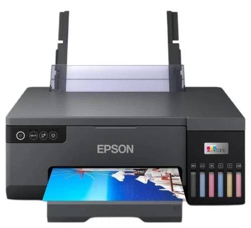 Принтер струйный цветной A4 Epson EcoTank L8050, Black (C11CK37403) - изображение 2