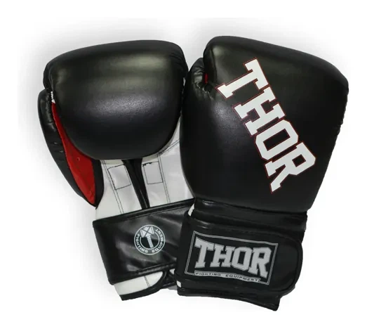 Рукавички боксерські THOR RING STAR 14oz / PU / чорно-біло-червоні (ROU_4026099) - Фото 1 Рукавички боксерські THOR RING STAR 14oz / PU / чорно-біло-червоні (ROU_4026099) - изображение 1
