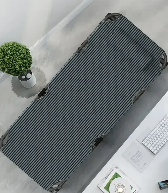 Розкладне ліжко (розкладачка) з матрацом і подушкою LEOBRO Striped (LB-FB-A1-STR) (LEO_LB-FB-A1-STR) - изображение 2