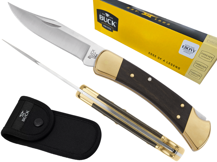Туристичний ніж Buck Folding Hunter 0110BRSCB-B - изображение 2