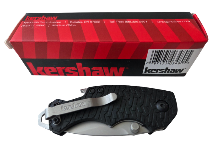 Нож KERSHAW Shuffle Black/Bead Blast (3-in-1) - изображение 9