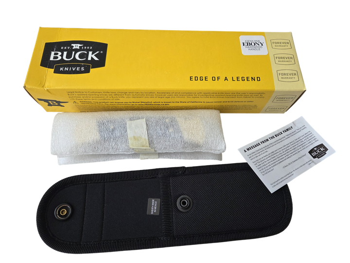 Туристичний ніж Buck Folding Hunter 0110BRSCB-B - изображение 10