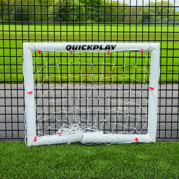 Ворота футбольні QUICKPLAY Q-FOLD MINI 90 x 60 см, білі - Фото 2 Ворота футбольні QUICKPLAY Q-FOLD MINI 90 x 60 см, білі - изображение 2