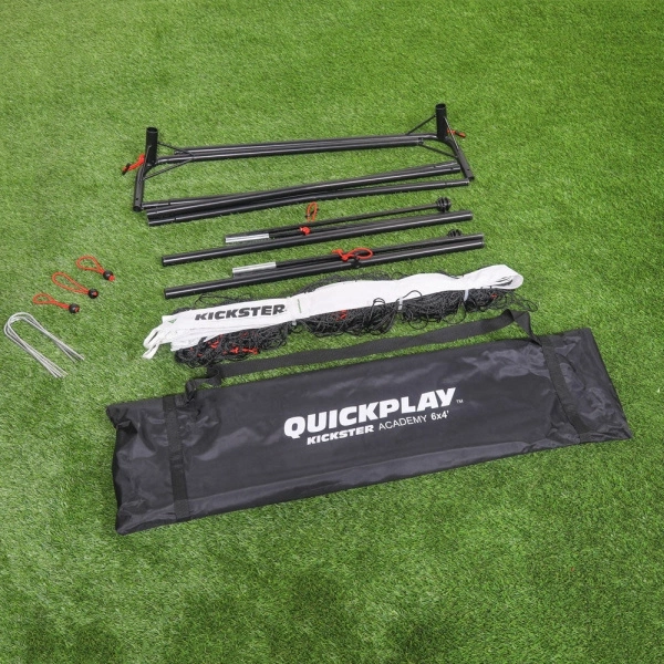 Ворота футбольні Quickplay Kickster 05757 180 х 120 см чорно-білі - изображение 4