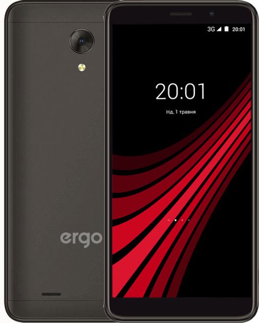 Мобильный телефон Ergo V551 Aura Dual Sim Black – фото, отзывы ...