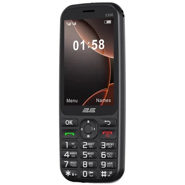 Мобільний телефон 2E E350 Black (694743656879) - зображення 4
