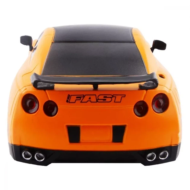 Машинка для дрифта на радиоуправлении Nissan GT-R - желтый - Фото 2 Машинка для дрифта на радиоуправлении Nissan GT-R - желтый - изображение 2