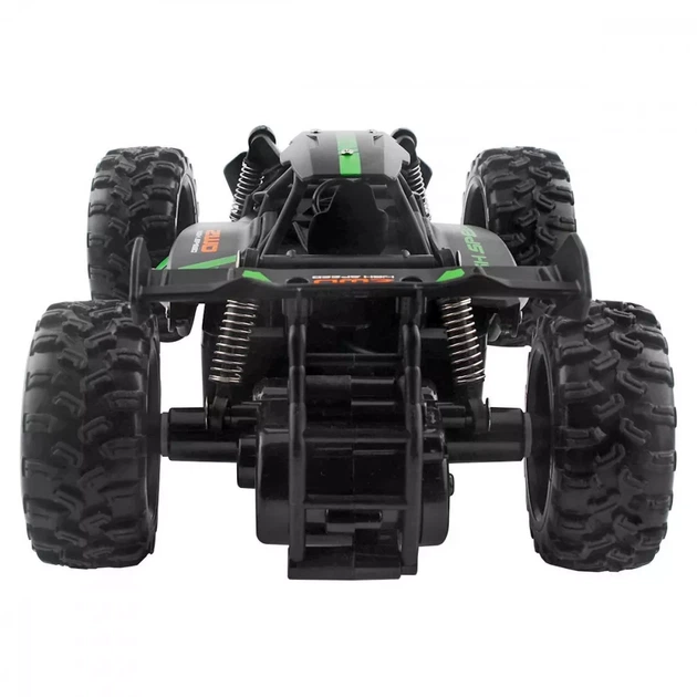 Машинка на радіокеруванні Метал/Пластик HOTDEER Off-Roader 1:23 Чорно-зелена - Фото 3 Машинка на радіокеруванні Метал/Пластик HOTDEER Off-Roader 1:23 Чорно-зелена - изображение 3
