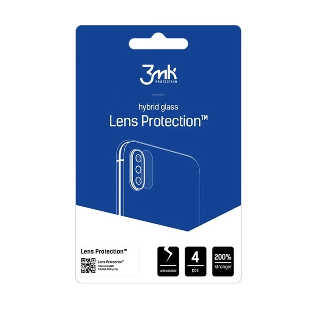 Защитное стекло для камеры 3mk Lens Protection для Honor 400 Pro (5903108668095) - изображение 2