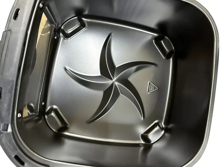 Аэрогриль BITEK BT-5395 14 л 4800 Вт сенсорная Air Fryer с 10 программами, обзорным окном, двойным нагревом и антипригарной чашей. - изображение 8