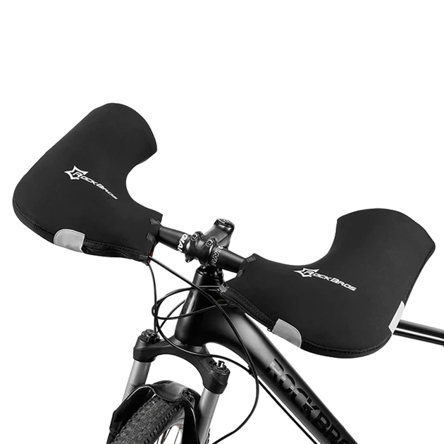 Перчатки на руль RockBros D16-B Black (5907769386633) - Фото 2 Перчатки на руль RockBros D16-B Black (5907769386633) - изображение 2