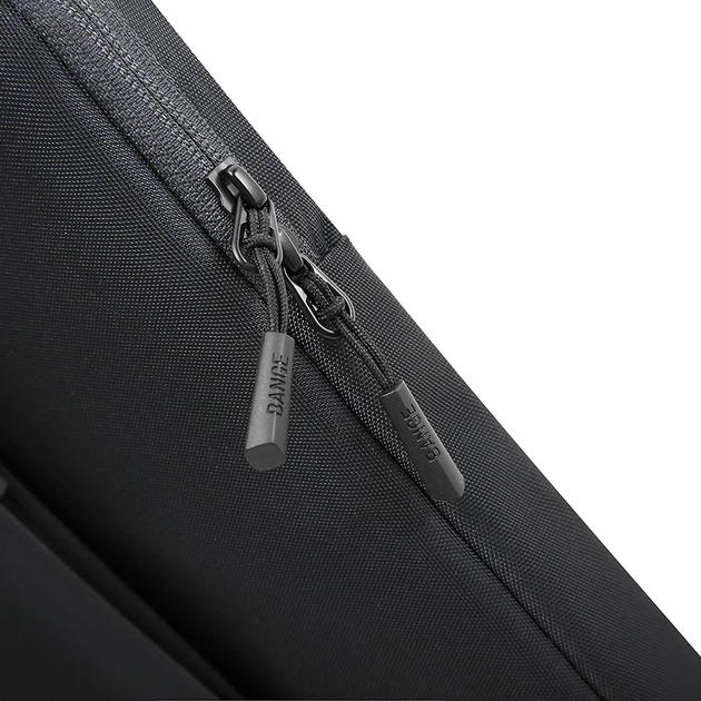 Сумка для ноутбука 13.3" BANGE BG-6801 противоударная с органайзером и защитой от влаги (Черный) - Фото 7 Сумка для ноутбука 13.3" BANGE BG-6801 противоударная с органайзером и защитой от влаги (Черный) - изображение 7
