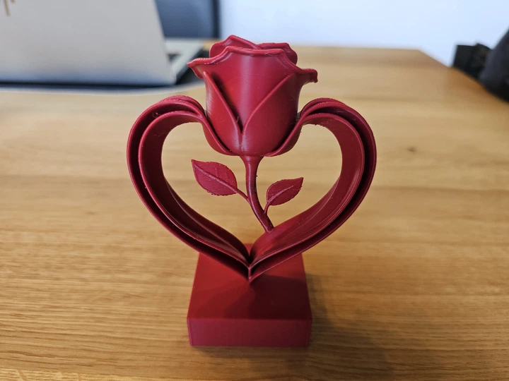 Вечная Роза В Сердце Eternal Rose Heart Perfect Gift Valentine 12 См 3Д Печать - Фото 2 Вечная Роза В Сердце Eternal Rose Heart Perfect Gift Valentine 12 См 3Д Печать - изображение 2
