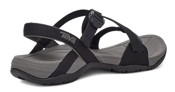 Жіночі сандалі Teva Ascona Cross Strap чорні босоніжки повсякденні Розмір 38 - Фото 4 Жіночі сандалі Teva Ascona Cross Strap чорні босоніжки повсякденні Розмір 38 - изображение 4