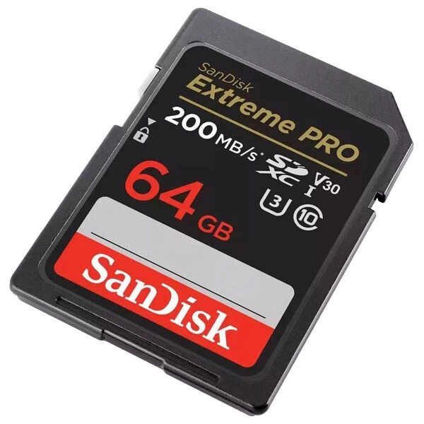 Карта памяти SanDisk MicroSDXC Extreme Pro V30, 64 Гб. - 746586 - Фото 2 Карта памяти SanDisk MicroSDXC Extreme Pro V30, 64 Гб. - 746586 - изображение 2
