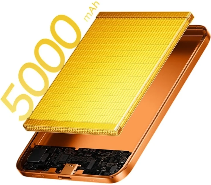 УМБ Xiaomi UltraThin Magnetic 5000 mAh 22.5W Orange (BHR0975GL) - зображення 6