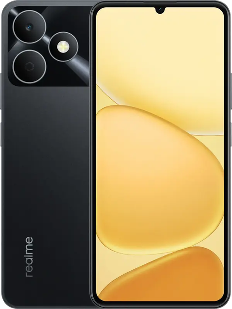 Смартфон Realme Note 80 4/128GB Storm Black (7285202) - Фото 1 Смартфон Realme Note 80 4/128GB Storm Black (7285202) - зображення 1