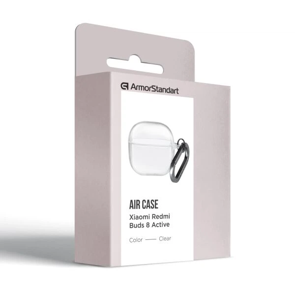 Защитный чехол ArmorStandart Air Case для Xiaomi Redmi Buds 8 Active - Clear - изображение 2
