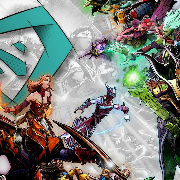 Интерьерная картина Дота 2, Dota 2, декор в комнату геймера, 24×42 см (id6486) - изображение 3