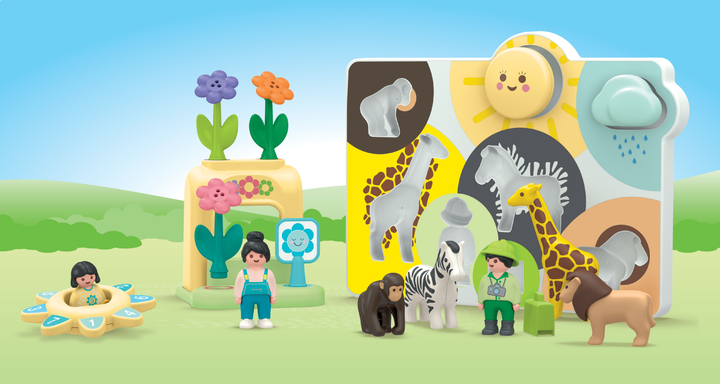 Zestaw zabawek dla dzieci Playmobil JUNIOR: Mój pierwszy Playmobil 71655 (4008789716552) - obraz 8
