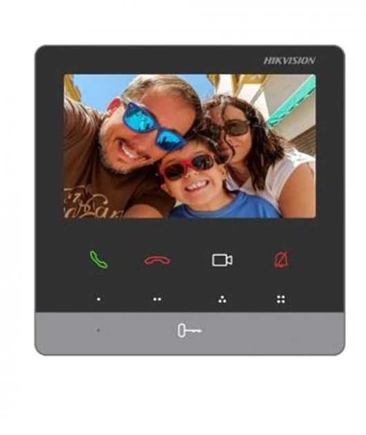 IP-відеодомофон 4.3" Hikvision DS-KH6100-E1 - Фото 1 IP-відеодомофон 4.3" Hikvision DS-KH6100-E1 - зображення 1