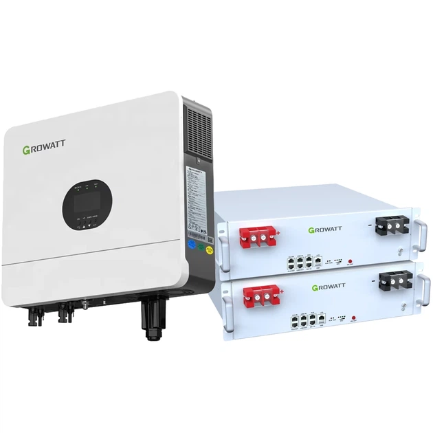 Система хранения энергии Growatt SV-1GR6K1-LGR10K1-1 6kW 10.2kWh 2BAT LiFePO4 6000 циклов (SV-1GR6K1-LGR10K1-1) - Фото 2 Система хранения энергии Growatt SV-1GR6K1-LGR10K1-1 6kW 10.2kWh 2BAT LiFePO4 6000 циклов (SV-1GR6K1-LGR10K1-1) - изображение 2