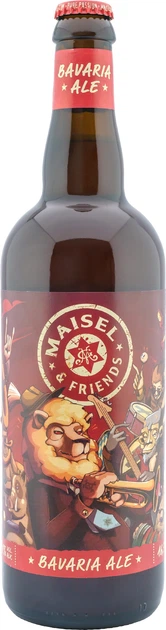 Упаковка пива Maisel & Friends Bavarian Ale світле нефільтроване 7.1% 0.75 л x 6 шт (40173726) - Фото 2 Упаковка пива Maisel & Friends Bavarian Ale світле нефільтроване 7.1% 0.75 л x 6 шт (40173726) - зображення 2