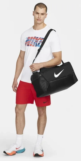 Сумка Nike поліестер S чорна 51x28x28 см 41L - Фото 3 Сумка Nike поліестер S чорна 51x28x28 см 41L - зображення 3