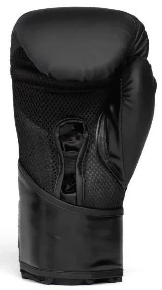Боксерские перчатки Everlast 12 унций черный золотой нитрил-бутадиен-каучук полиуретан полиэстер - изображение 4