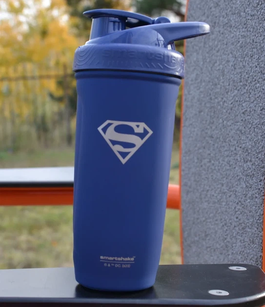Спортивный шейкер SmartShake нержавеющая сталь 900 мл синий - изображение 8