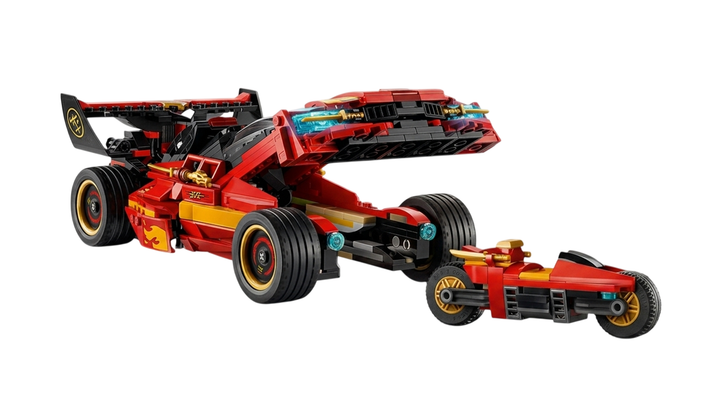 Конструктор Lego Без Фигурок Ниндзя Перехватчик Х-1 15-я Годовщина Ninjago 71867 - изображение 5