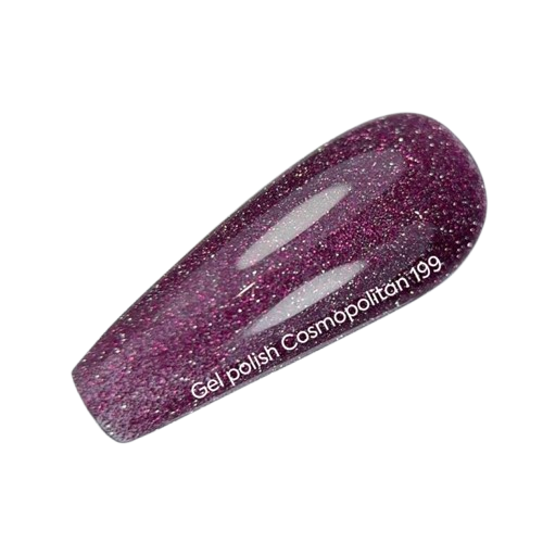 Гель-лак світловідбиваючий Nails Of The Day Cosmopolitan №199 10 мл - зображення 4