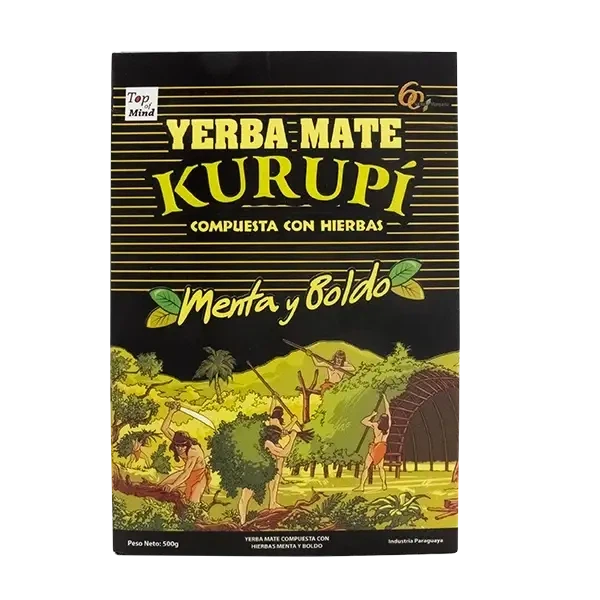 Набор мате START для начинающих: Rosamonte + Kurupi Menta y Boldo + Verde Mate Green Energia Guarana - изображение 4