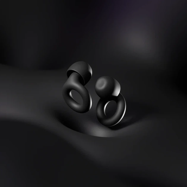 Беруши Loop Quiet 2 Black. Многоразовые шумоподавляющие беруши для сна, глубокой концентрации, путешествий - изображение 2