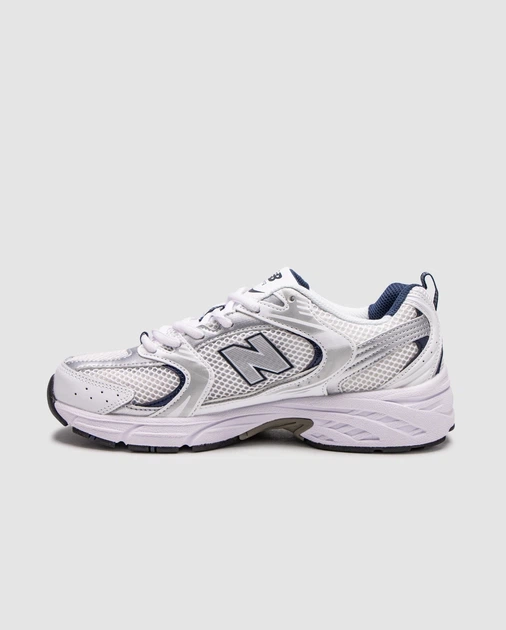 Кроссовки женские NB 530 White Navy (36р 22.5см) - изображение 2