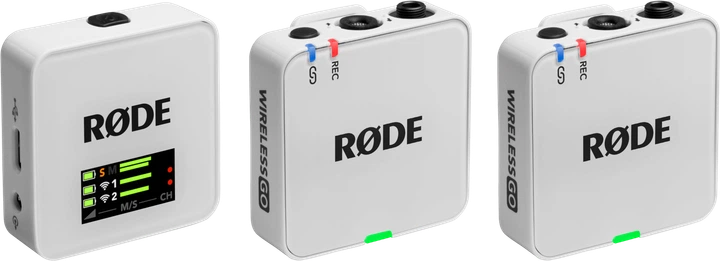 Бездротова мікрофонна радіосистема RODE Wireless GO Gen 3 White (WIGOGEN3W) - изображение 2