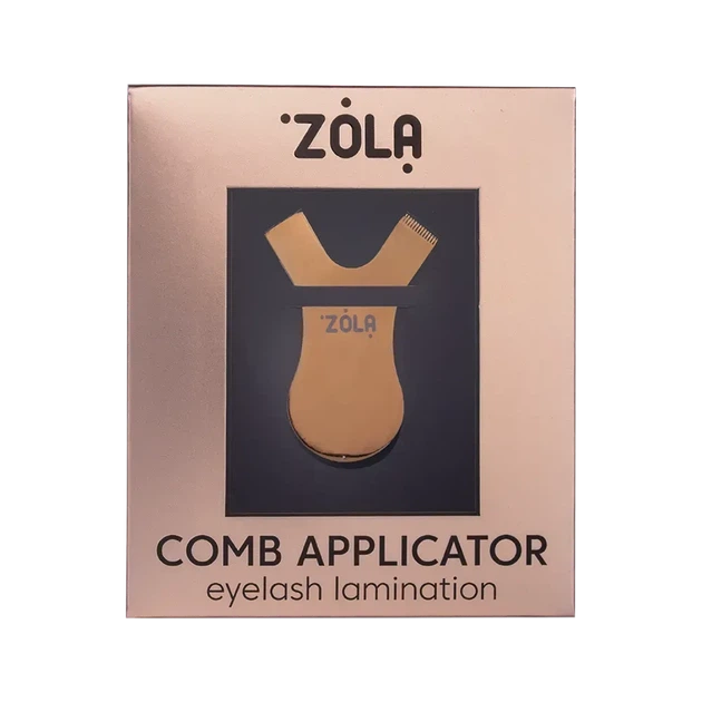 Аплікатор-гребінець металевий Zola Comb Applicator золотий - Фото 2 Аплікатор-гребінець металевий Zola Comb Applicator золотий - зображення 2