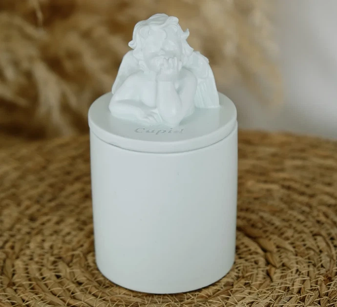 Аромасвічка CUPID SANTAL MINT 100% WOOD WAX 165g 35h Гранд Презент NAC 1101 - Фото 2 Аромасвічка CUPID SANTAL MINT 100% WOOD WAX 165g 35h Гранд Презент NAC 1101 - изображение 2