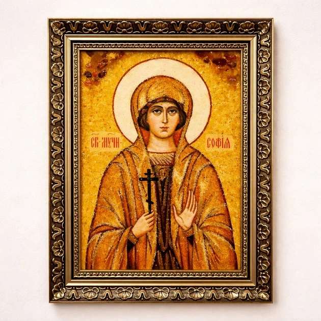 Іменна ікона Софія ІІ-126 Гранд Презент 15*20 - Фото 1 Іменна ікона Софія ІІ-126 Гранд Презент 15*20 - изображение 1