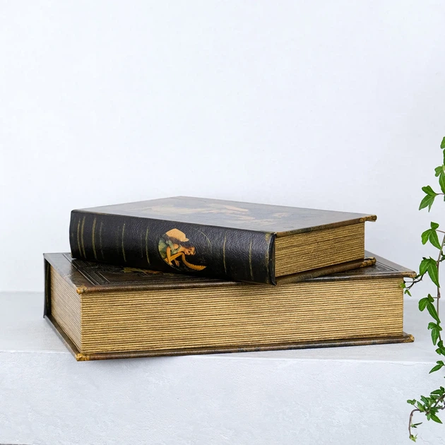 Скринька книга набір з 2-х Ангел з арфою Гранд Презент 33-KSH-XZ-L0479 - Фото 4 Скринька книга набір з 2-х Ангел з арфою Гранд Презент 33-KSH-XZ-L0479 - изображение 4